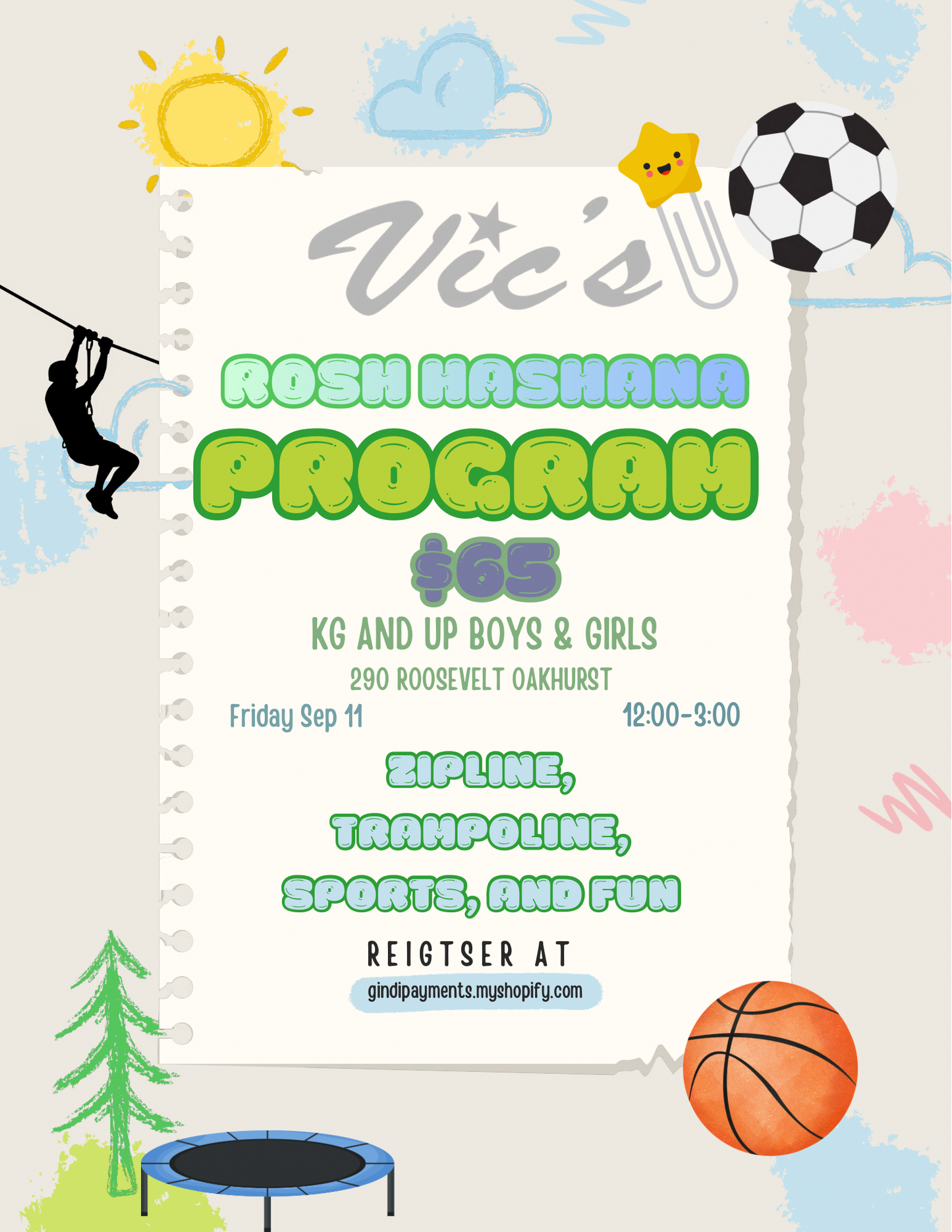Rosh Hashana NJ Program 2026!